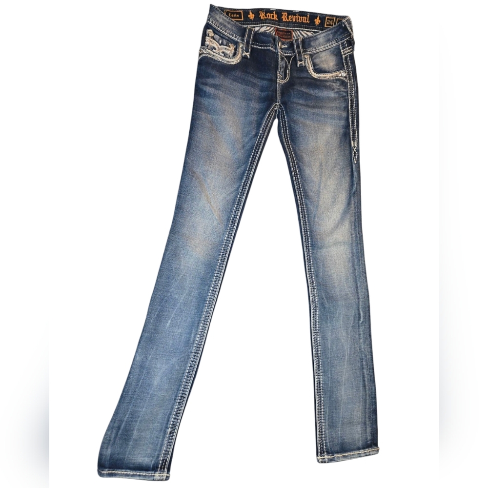 Rock Revival Blue Boot Cut Jeans
